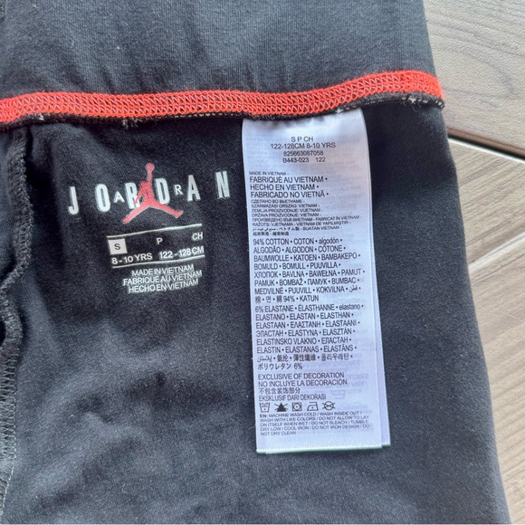Nike l Jordan l Jampman Bike Shorts l Girl's Size Small (8/10) - Picture 8 of 8